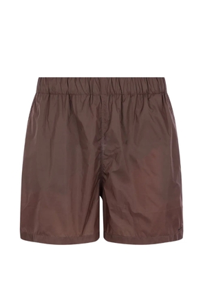 Hevo Torreguaceto drawstring swim shorts - Brown