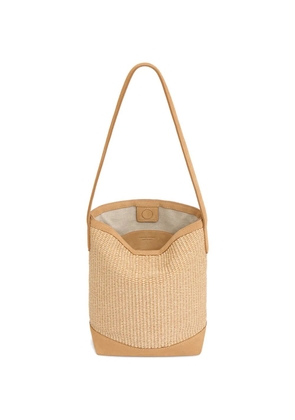 Mansur Gavriel small Everyday Cabas woven tote bag - Neutrals