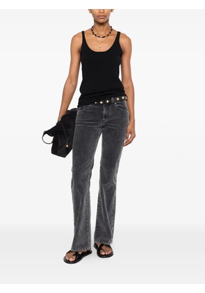 MARANT ÉTOILE Kelly corduroy flared trousers - Black