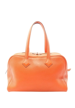 Hermès Pre-Owned 2015 Clemence Victoria II 35 handbag - Orange