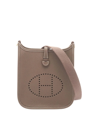 Hermès Pre-Owned 2025 Clemence Evelyne TPM crossbody bag - Grey