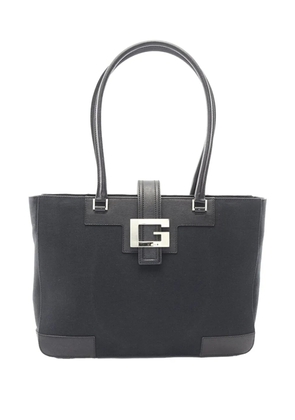 Gucci Pre-Owned 2000-2015 Canvas G Logo tote bag - Black