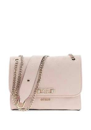 GUESS USA Anise logo-embossed cross body bag - Pink