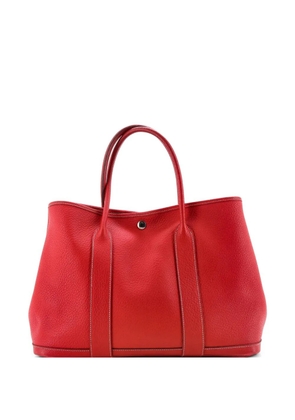 Hermès Pre-Owned Garden Party Leather 36 tote bag - Red