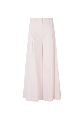 SOLOTRE pleated tailored trousers - Pink