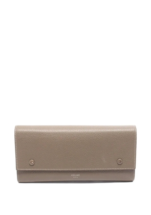 Celine Pre-Owned 00s Bi-fold flap wallet - Grey