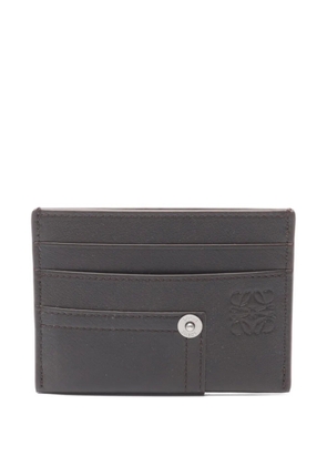 Loewe Pre-Owned 20s Anagram card holder - Brown