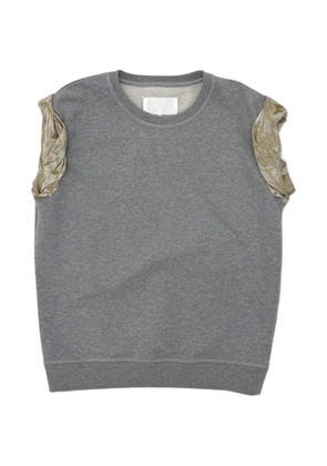 Maison Margiela crew-neck sleeveless sweatshirt - Grey