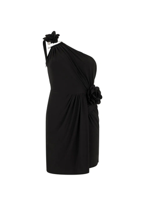 Philipp Plein one-shoulder mini dress - Black