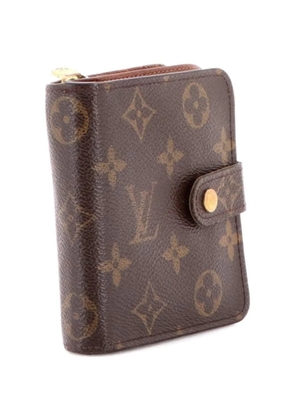 Louis Vuitton Pre-Owned Compact Zippe Wallet Monogram Canvas small wallets - Brown