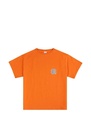 ERIC EMANUEL logo-print T-shirt - Orange