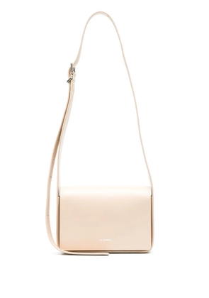 Jil Sander leather shoulder bag - Neutrals
