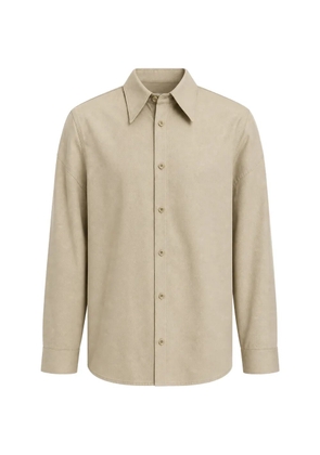Tibi twill hinged shirt - Brown