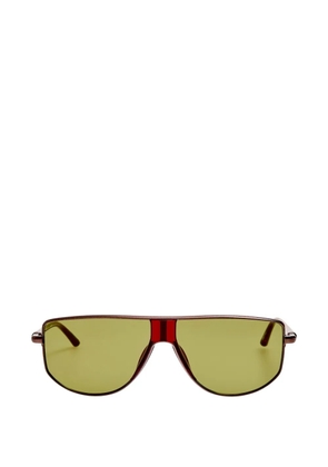 Jacquemus Corsa pilot sunglasses - Brown