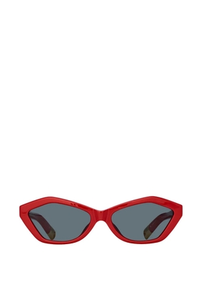 Jacquemus Bambino geometric sunglasses - Red