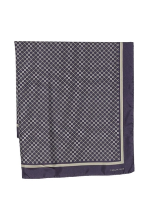 Tagliatore geometric-print scarf - Purple