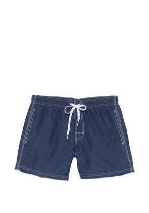 Sundek logo-patch swim shorts - Blue