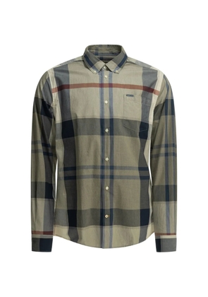 Barbour check-pattern button-down shirt - Neutrals