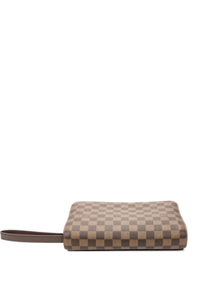 Louis Vuitton Pre-Owned 2005 Saint Louis zip-up clutch bag - Brown