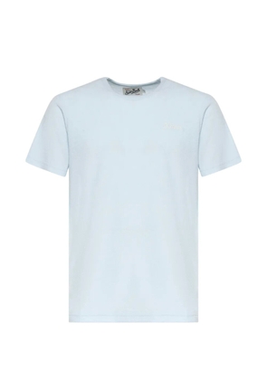 MC2 Saint Barth Gary embroidered-logo T-shirt - Blue