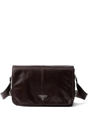 Prada leather shoulder bag - Brown