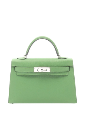 Hermès Pre-Owned 2023 mini Kelly tote bag - Green