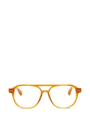 Jacquemus Altu pilot-frame glasses - Brown