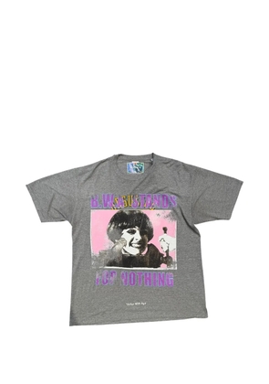 Better with Age Modest graphic-print T-shirt - Grey