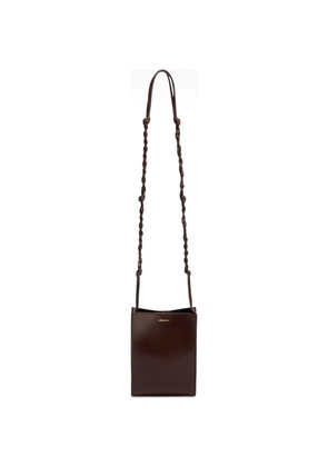 Jil Sander Tangle leather cross body bag - Red