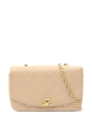 CHANEL Pre-Owned 1994-1996 Diana shoulder bag - Neutrals