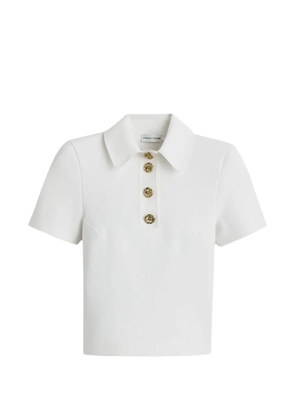 Scanlan Theodore Poppy decorative-button shirt - White