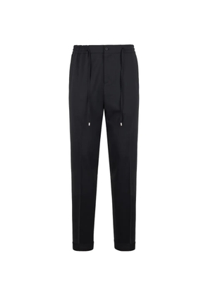 Philipp Plein drawstring tailored trousers - Black