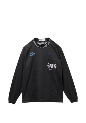 Toga x Umbro geometric pattern long-sleeve T-shirt - Black