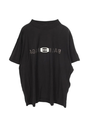 Balenciaga Pre-Owned 2010s Inside-out logo-print T-shirt - Black