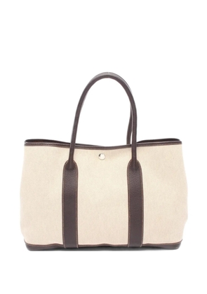 Hermès Pre-Owned 2003 Garden Party PM tote bag - Neutrals