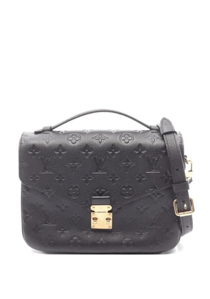 Louis Vuitton Pre-Owned 2017 MM Pochette Metis Monogram Empreinte tote bag - Black
