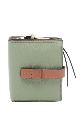 Loewe Pre-Owned 2000s Anagram bi-fold wallet - Green