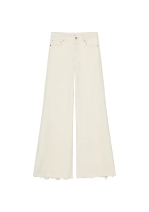 Closed frayed-hem flared denim jeans - Neutrals
