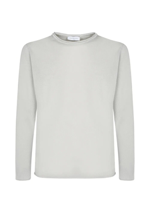 Daniele Fiesoli rolled-edge long-sleeve T-shirt - White