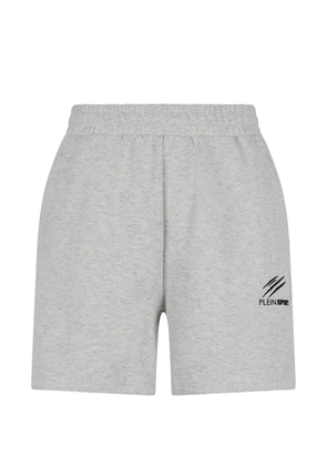 Plein Sport piqué jogging shorts - Grey