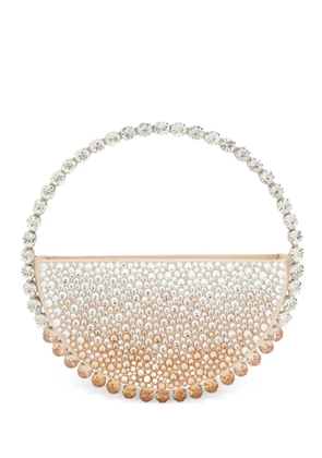 L'Alingi Eternity crystal-embellished clutch bag - Gold