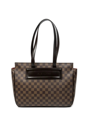 Louis Vuitton Pre-Owned check-pattern tote bag - Brown
