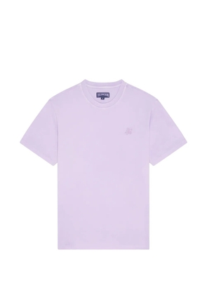 Vilebrequin turtle-embroidered T-shirt - Purple