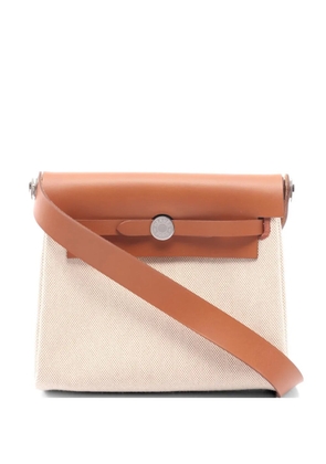 Hermès Pre-Owned 2025 20 Herbag Zip shoulder bag - Neutrals