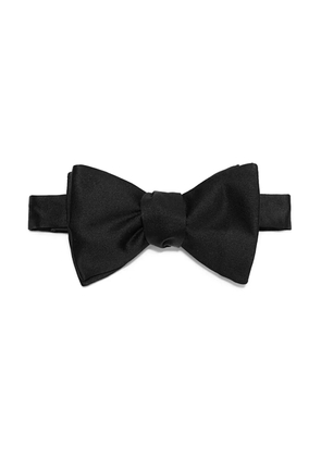 Jil Sander silk bow tie - Black