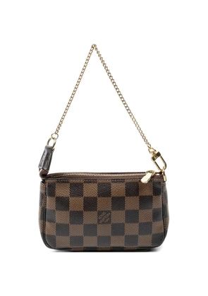 Louis Vuitton Pre-Owned chain clutch bag - Brown