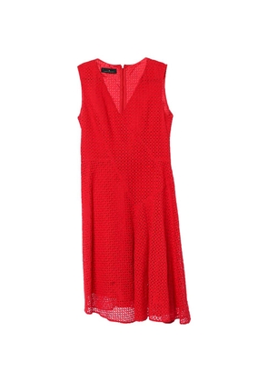 Carolina Herrera Vintage lace flared dress