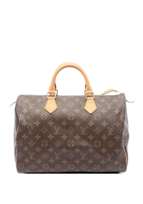 Louis Vuitton Pre-Owned 2001 Speedy 35 Monogram tote bag - Brown