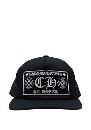Chrome Hearts St. Barth CH patch baseball cap - Black