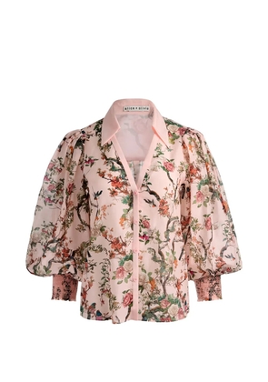 alice + olivia Charis floral-print blouse - Pink